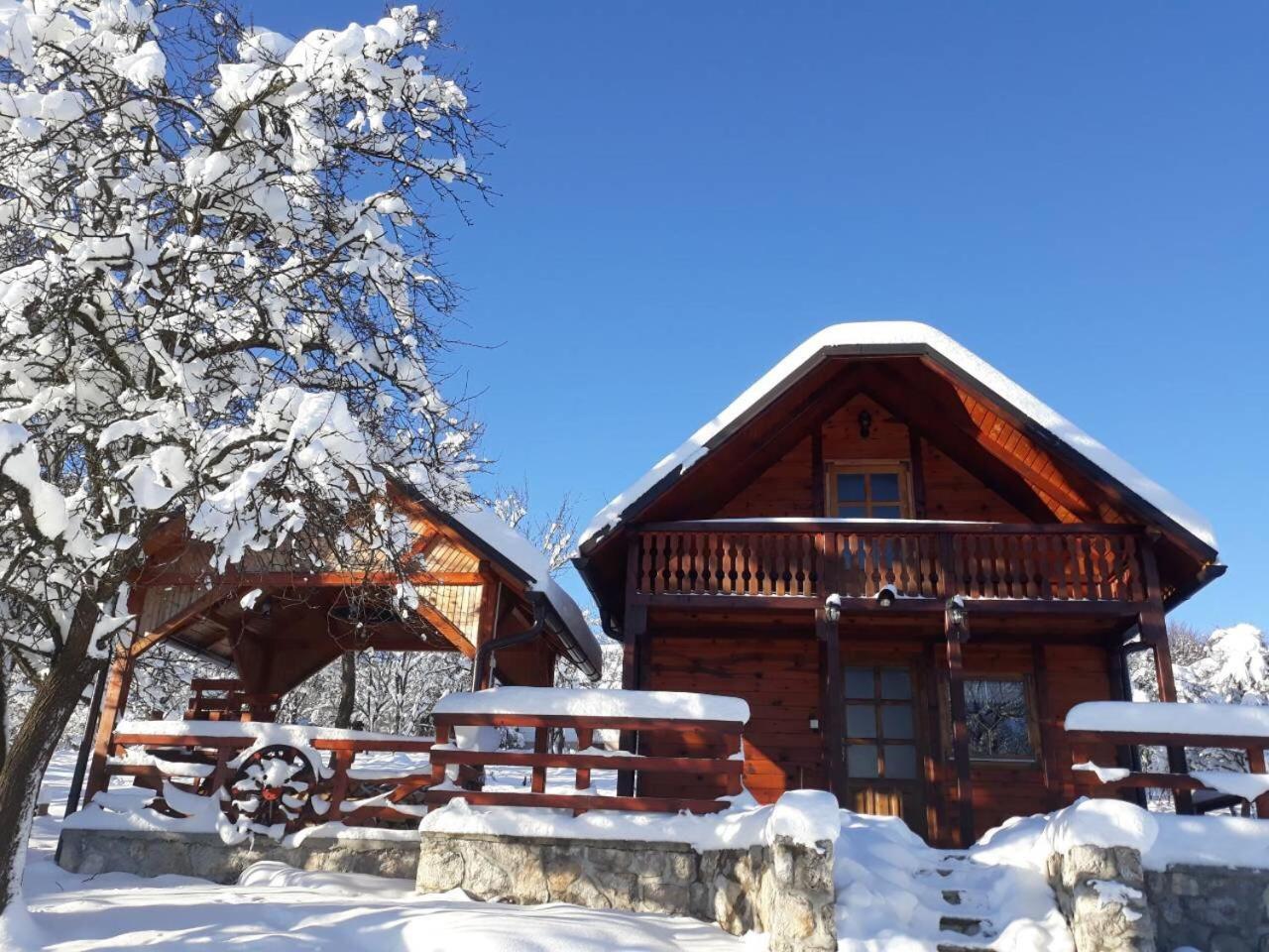 Brvnare Cirkovic Villa ซลาตีบอร์ ภายนอก รูปภาพ